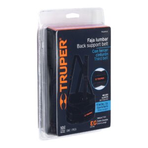 Faja lumbar con tercer cinturón, talla EG, TRUPER - Imagen 5