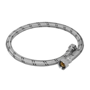 Alternative view of Manguera para boiler, acero inox. 1/2'H x 3/4'H, 80 cm