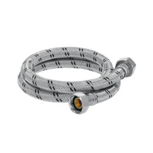 Manguera para boiler, acero inox. 3/4'H x 3/4'H, 100 cm