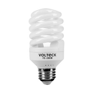 Alternative view of Lámpara espiral mini T2 20 W luz cálida en blíster, VOLTECK