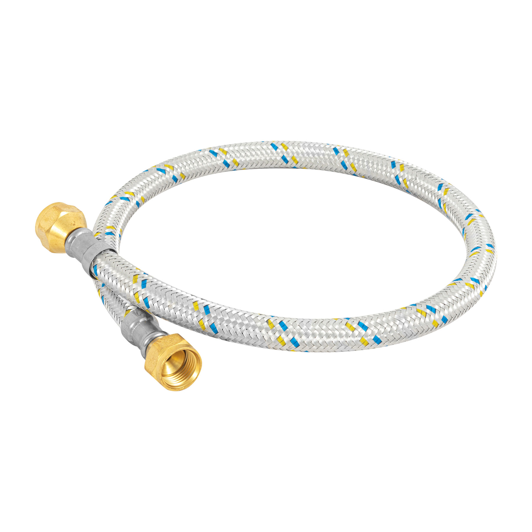 Manguera para gas, aluminio, 3/8' flare, 60 cm, FOSET - Imagen 2