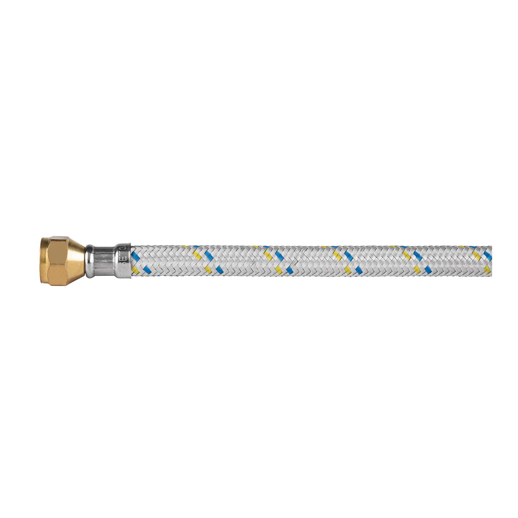 Manguera para gas, aluminio, 3/8' flare , 100 cm, FOSET - Imagen 2