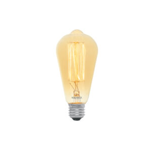Alternative view of Lámpara incandescente vintage 40 W tipo Edison, VOLTECK
