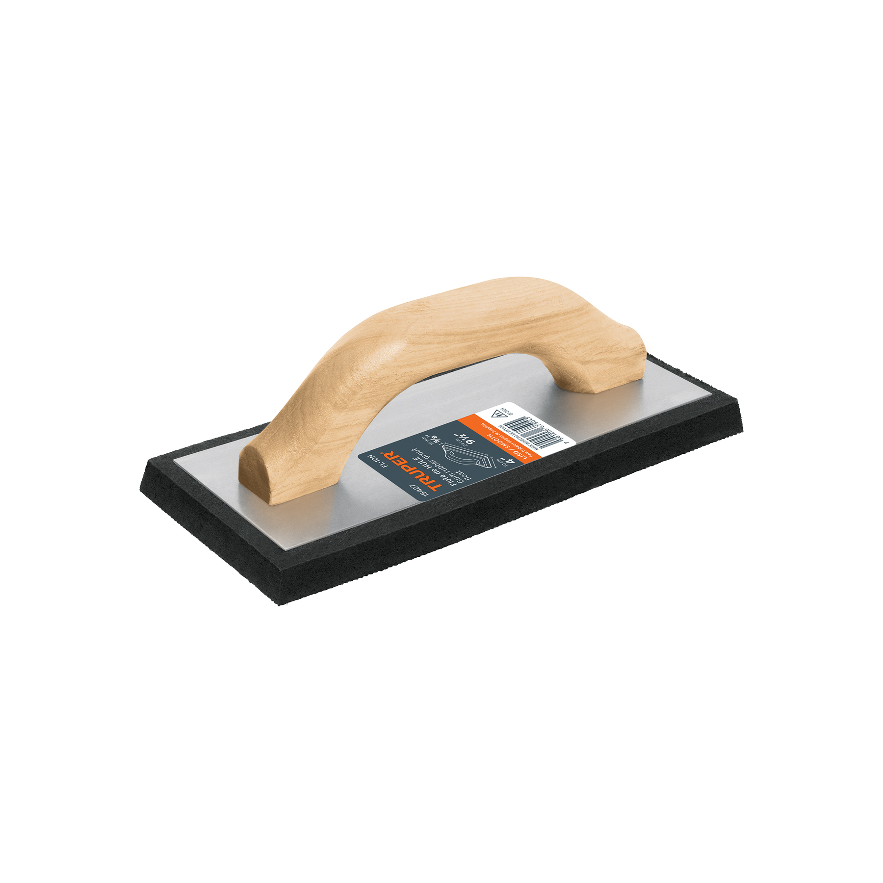 Flota de hule 9-1/2', espesor 5/8', acabado liso, TRUPER - Imagen 2