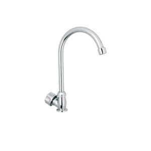 Llave individual fregadero,ABS,cuello curvo,hexagonal, BASIC - Imagen 2