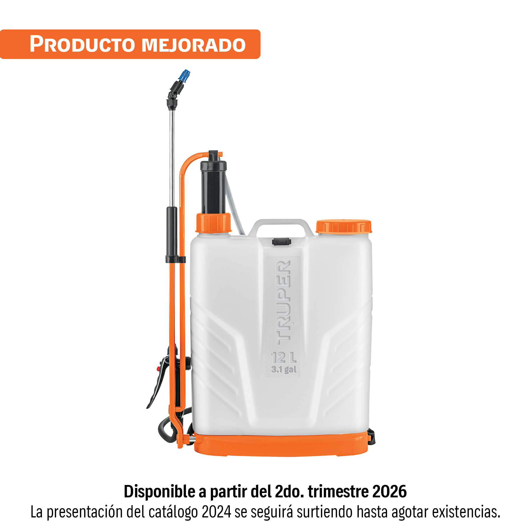 Fumigador de 12 L manual de mochila, TRUPER - Imagen 2