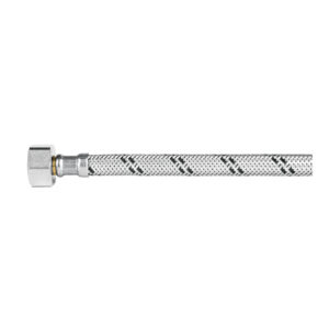 Alternative view of Manguera p/WC, acero inox, 1/2'x7/8', 35 cm