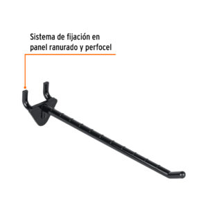 Gancho de plástico para perfocel y para ranurado, 6', TRUPER - Imagen 3