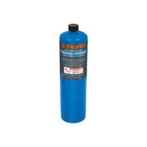 Alternative view of Cilindro de gas propano de 400g, azul, TRUPER