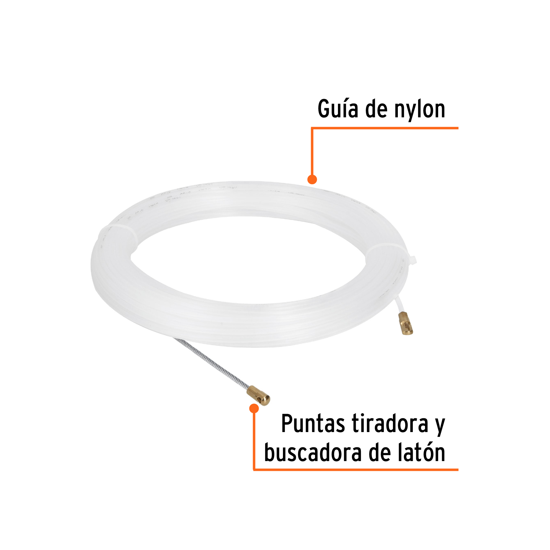 Guía de nylon de 20 m para cable, TRUPER - Imagen 3