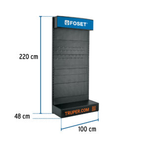 Góndola de pared 100 x 220 cm, FOSET - Imagen 3