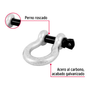 Grillete de acero forjado 1', FIERO - Imagen 3