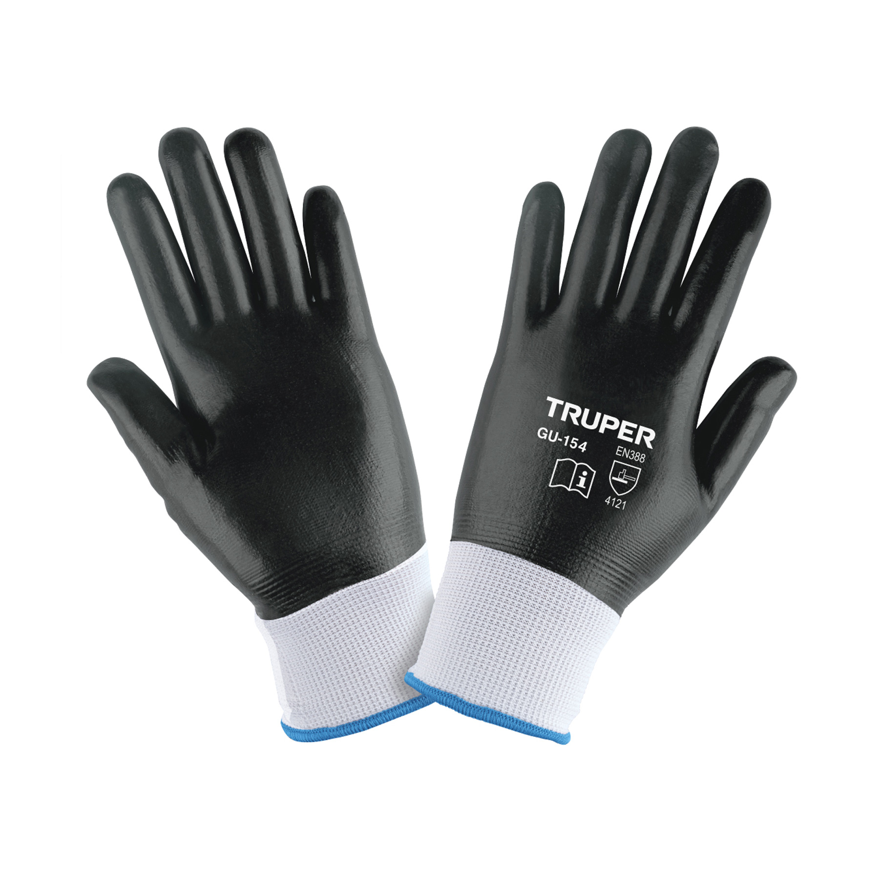 Guantes de poliéster con recubrimiento de nitrilo, XG TRUPER - Imagen 2