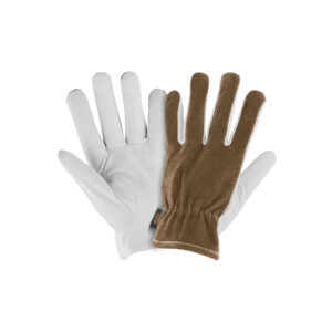 Alternative view of Guantes de piel de cabra con dorso de carnaza, TRUPER
