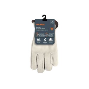 Guantes de piel de cerdo, tipo operador, TRUPER - Imagen 4