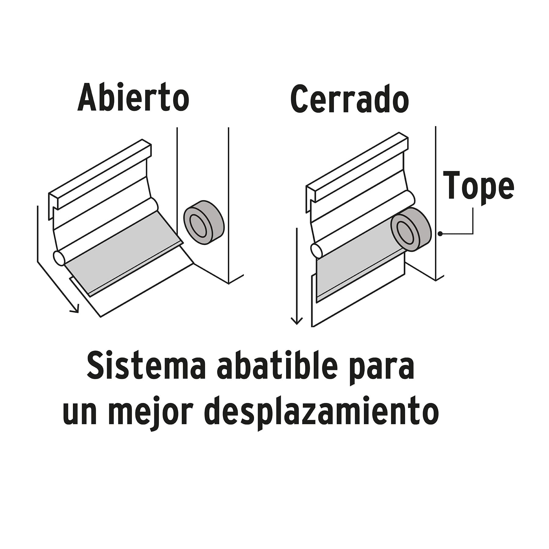 Guardapolvo automático 100 cm dorado, HERMEX - Imagen 3
