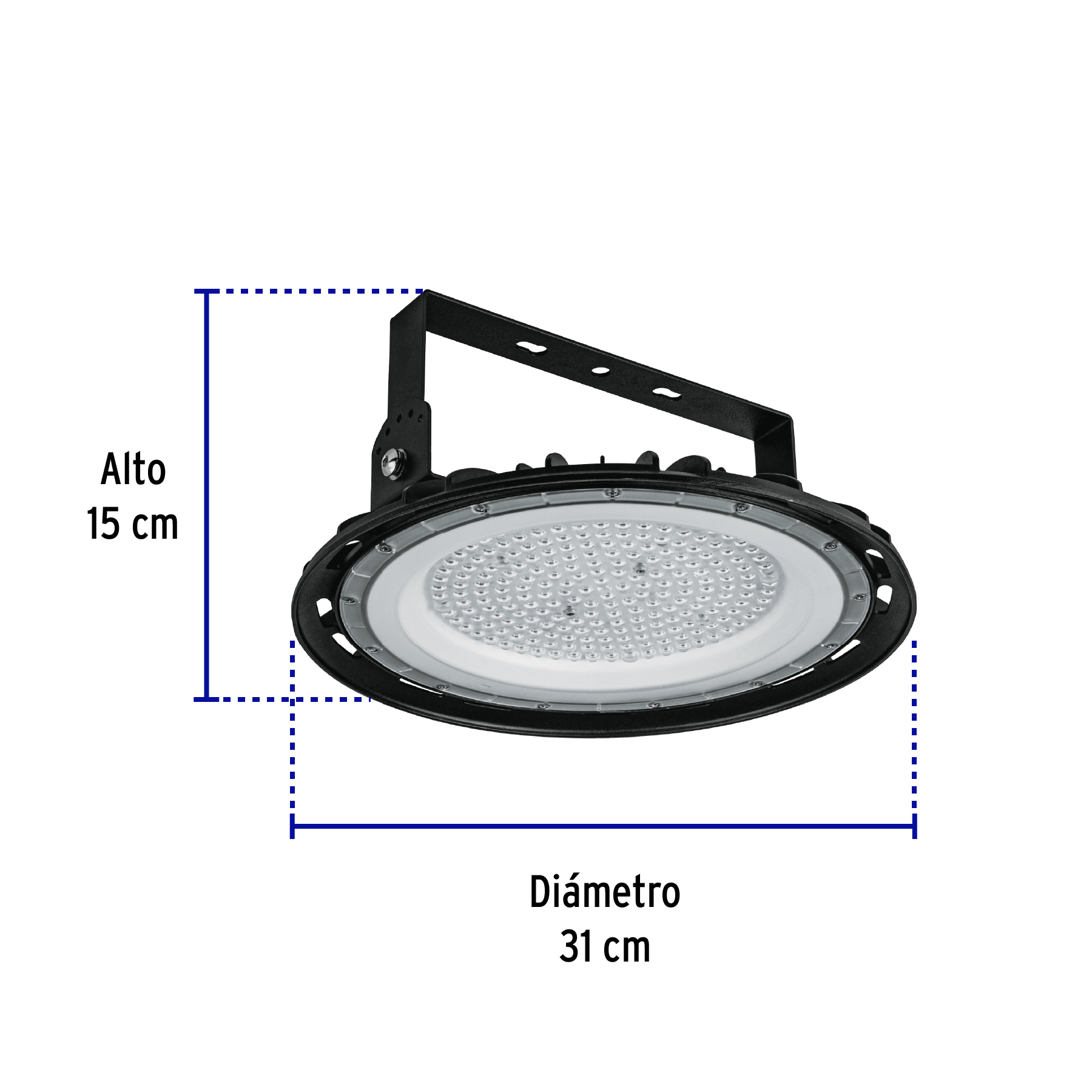 Luminario LED High Bay 150 W 6500 K, VOLTECK - Imagen 5