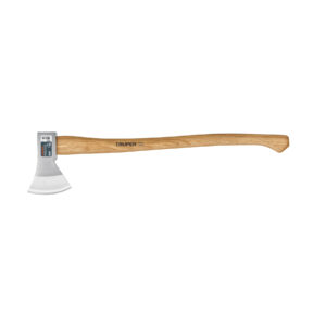 Hacha europea 1000 g, mango hickory 28', TRUPER