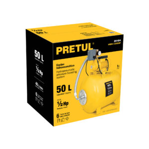 Equipo hidroneumático 50L, bomba periférica 1/2 HP, PRETUL - Imagen 7
