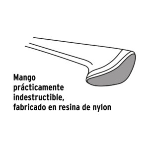 Hacha cazadora 1 lb mango de nylon de 14', TRUPER Velocity - Imagen 5