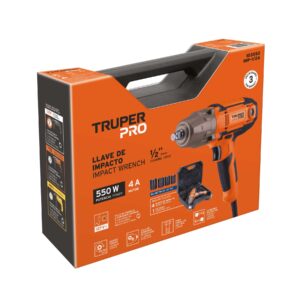 Llave de impacto 1/2' 550W, 258 lb/ft, TRUPER PRO - Imagen 4