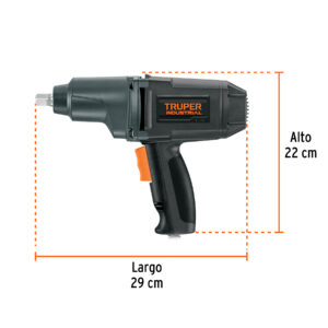 Llave de impacto 1/2' 900W, 320 lb/ft, TRUPER INDUSTRIAL - Imagen 5