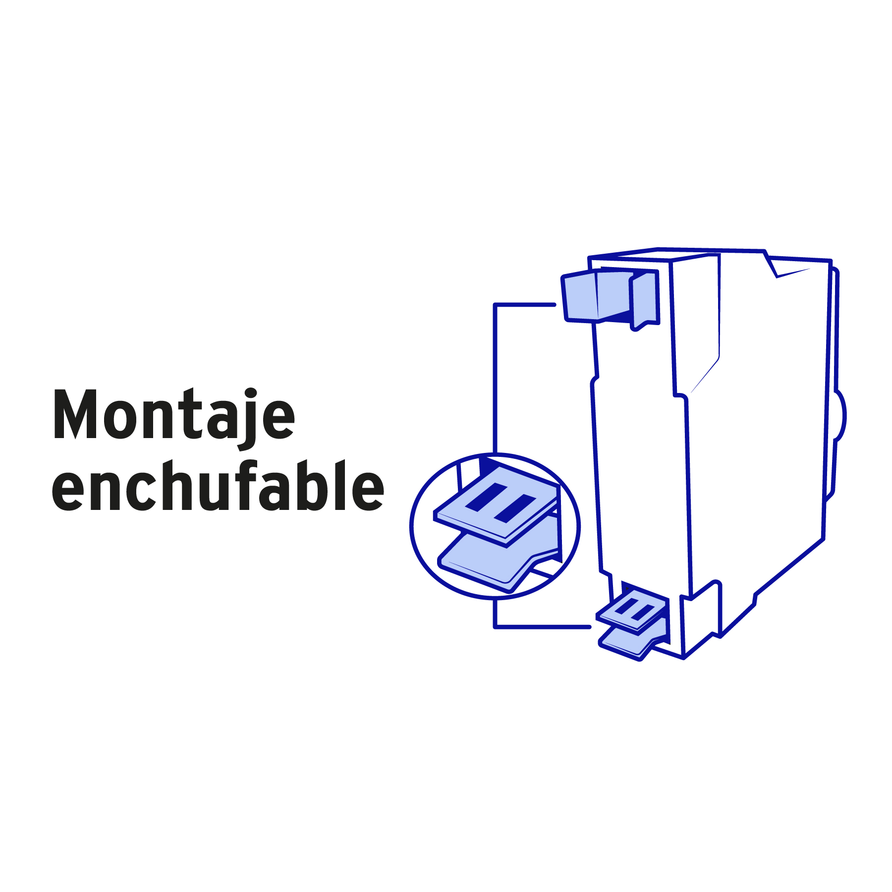 Interruptor de 2 polos 50A, enchufable, VOLTECK - Imagen 4