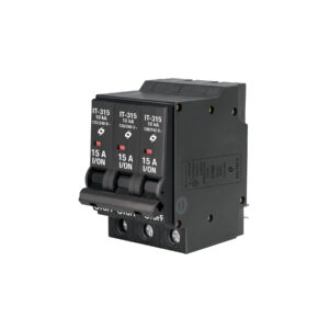 Alternative view of Interruptor de 3 polos 15A, enchufable, VOLTECK