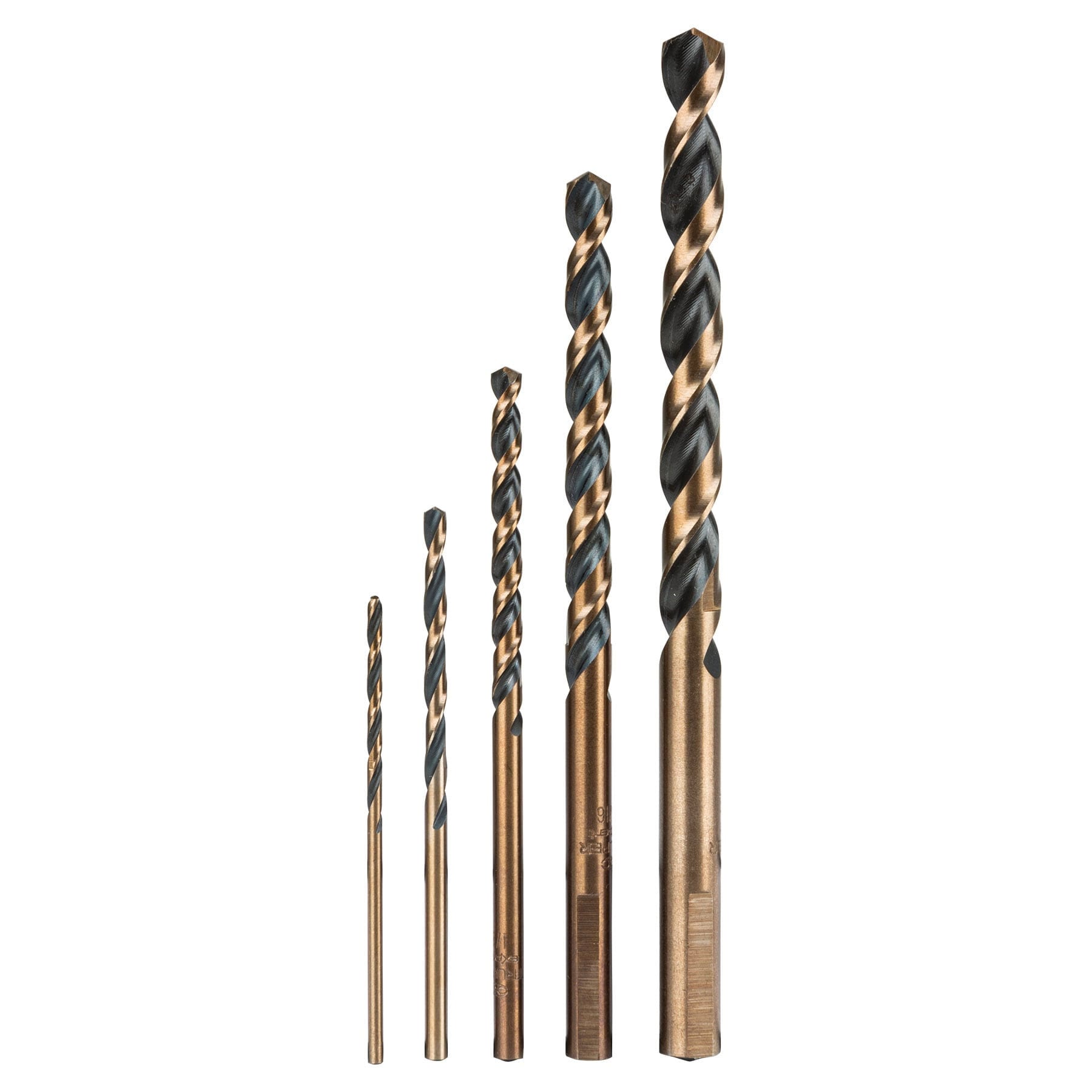 Juego de 5 brocas HSS para metal, TRUPER EXPERT - Imagen 3