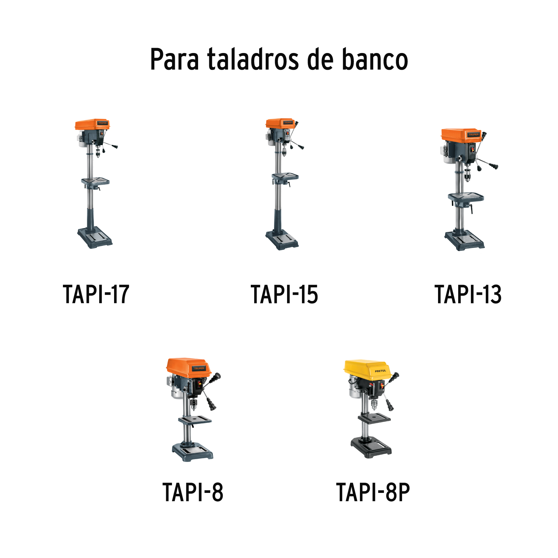Juego de 8 brocas clavacote para madera, TRUPER - Imagen 5