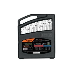 Alternative view of Jgo 20 llaves combinadas extralargas pulidas std y mm,EXPERT