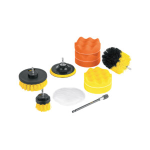 Juego 11 accesorios, limpieza y pulido para taladro, PRETUL - Imagen 2