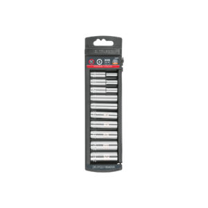 Alternative view of Juego de 10 dados largos cuadro 1/4' std, TRUPER