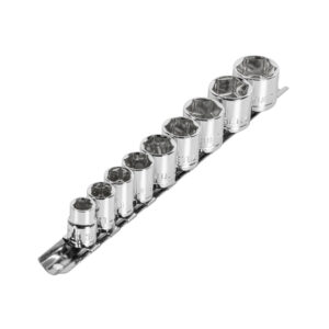 Alternative view of Juego de 9 dados cuadro 3/8' std, PRETUL