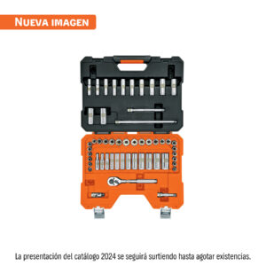 Alternative view of Juego de 53 herramientas cuadro 3/8' mm para mecánico