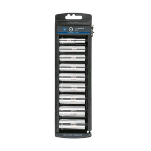 Alternative view of Juego de 9 dados largos cuadro 3/8' mm, TRUPER