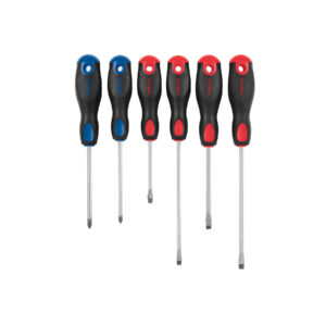 Alternative view of Juego de 6 desarmadores mango Comfort Grip, PRETUL
