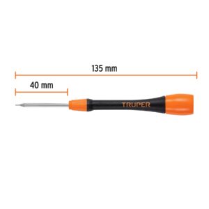 Desarmador de precisión punta torx T5 mango ergonómico - Imagen 4