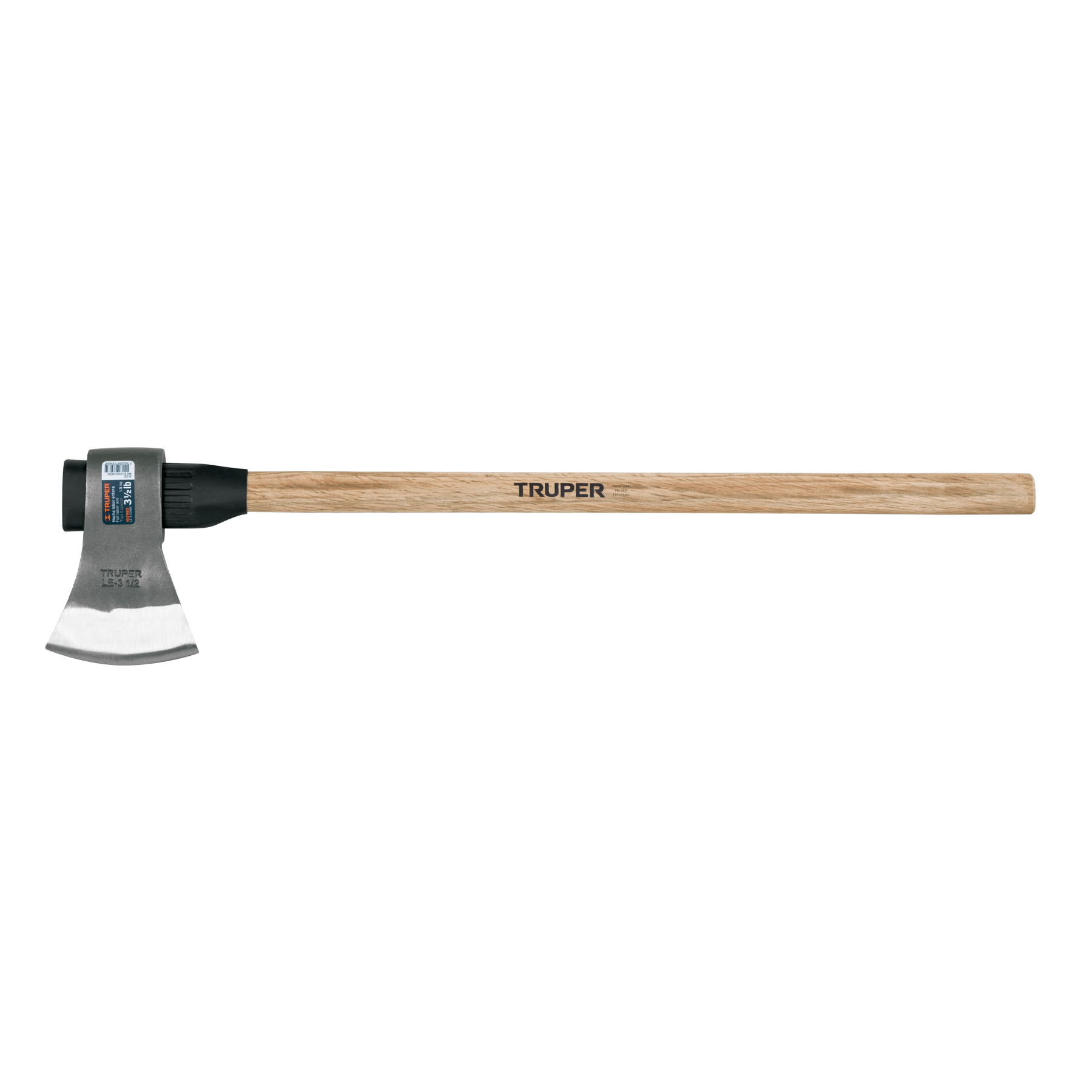 Hacha labor entera 3-1/2lb, mango de madera 36', TRUPER - Imagen 2
