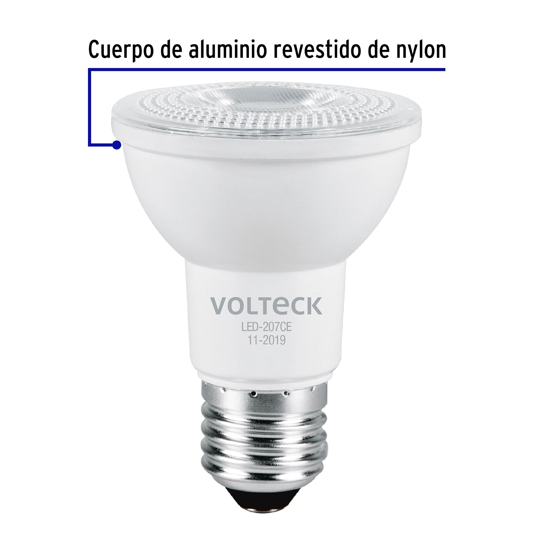 Foco LED 6 W tipo PAR20, 3000K blanca cálida, VOLTECK - Imagen 3