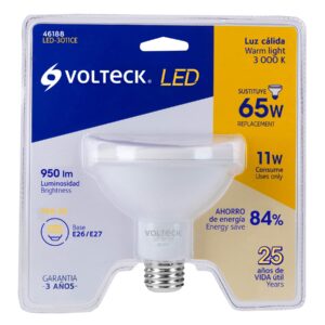 Foco LED 11 W tipo PAR30, 3000K blanca cálida, VOLTECK - Imagen 5