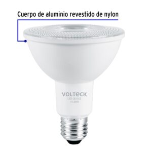 Foco LED 11 W tipo PAR30, 3000K blanca cálida, VOLTECK - Imagen 3