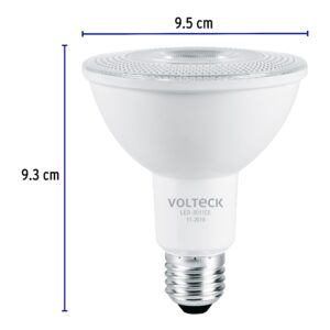 Foco LED 11 W tipo PAR30, 3000K blanca cálida, VOLTECK - Imagen 4