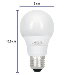 Foco LED 8W (60W) A19, con 3 tonos de luz, VOLTECK - Imagen 4