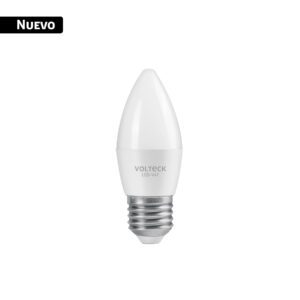 Alternative view of Foco LED tipo vela 4W (25W), luz blanca brillante 6500K, E27