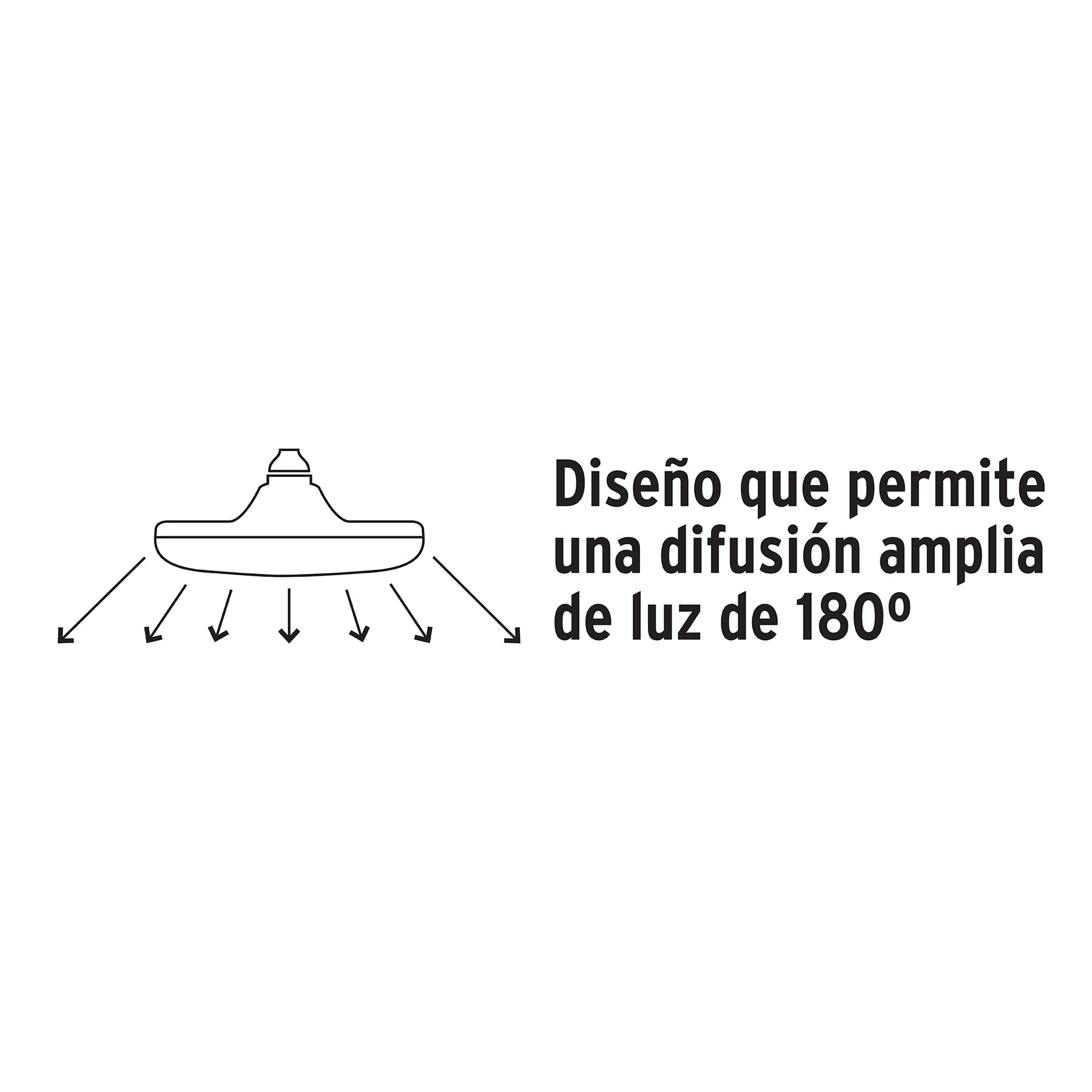 Lámpara LED tipo OVNI 12 W (equiv. 75 W), luz cálida, caja - Imagen 5