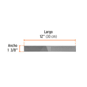 Lima escofina para herrar 12', TRUPER - Imagen 4