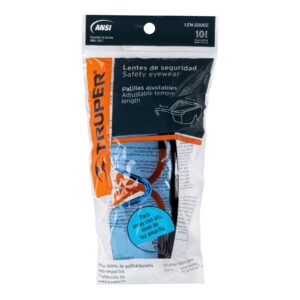 Lentes de seguridad ajustables azules, TRUPER Classic - Imagen 4