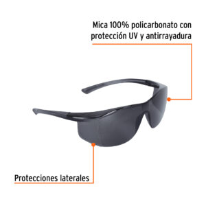 Lentes de seguridad grises, TRUPER Ultralite - Imagen 3
