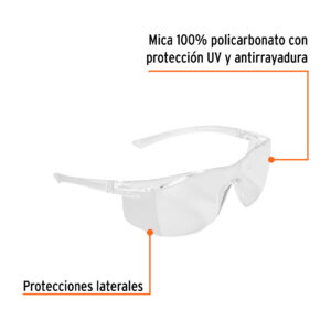 Lentes de seguridad transparentes, TRUPER Ultralite - Imagen 3